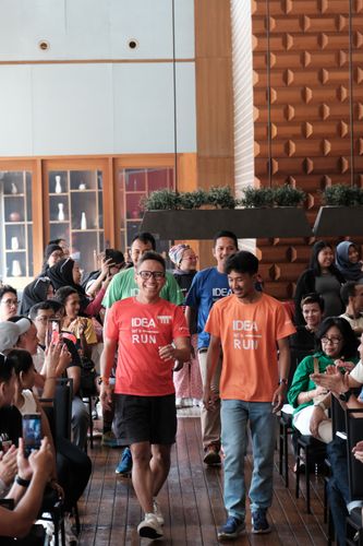 Race photo from Soft Launching Buku "Enggak Lari, Enggak Keren" & IdeaRun