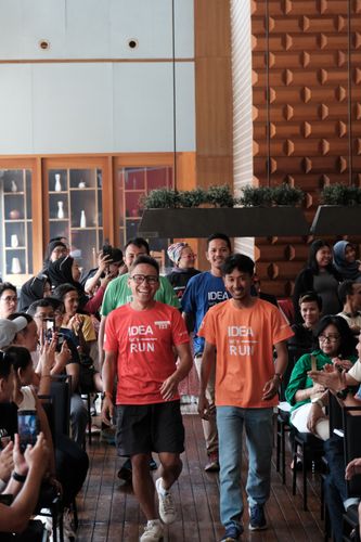 Race photo from Soft Launching Buku "Enggak Lari, Enggak Keren" & IdeaRun