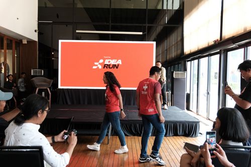 Race photo from Soft Launching Buku "Enggak Lari, Enggak Keren" & IdeaRun