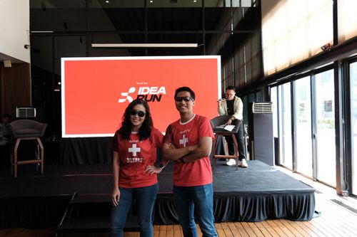 Race photo from Soft Launching Buku "Enggak Lari, Enggak Keren" & IdeaRun