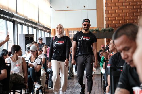 Race photo from Soft Launching Buku "Enggak Lari, Enggak Keren" & IdeaRun