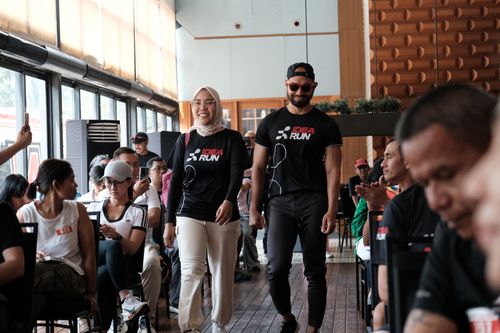 Race photo from Soft Launching Buku "Enggak Lari, Enggak Keren" & IdeaRun