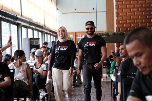 Race photo from Soft Launching Buku "Enggak Lari, Enggak Keren" & IdeaRun