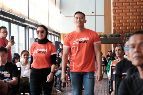 Race photo from Soft Launching Buku "Enggak Lari, Enggak Keren" & IdeaRun