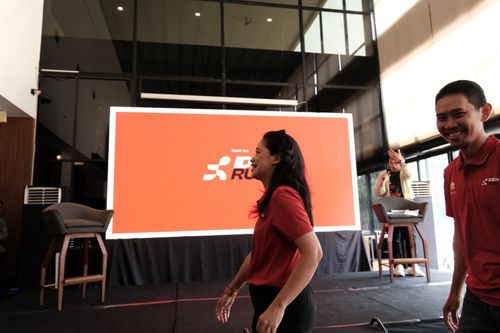 Race photo from Soft Launching Buku "Enggak Lari, Enggak Keren" & IdeaRun