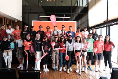 Race photo from Soft Launching Buku "Enggak Lari, Enggak Keren" & IdeaRun