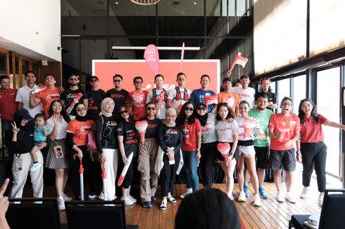 Race photo from Soft Launching Buku "Enggak Lari, Enggak Keren" & IdeaRun