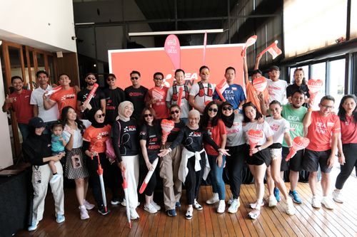 Race photo from Soft Launching Buku "Enggak Lari, Enggak Keren" & IdeaRun
