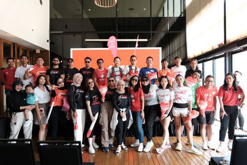Race photo from Soft Launching Buku "Enggak Lari, Enggak Keren" & IdeaRun