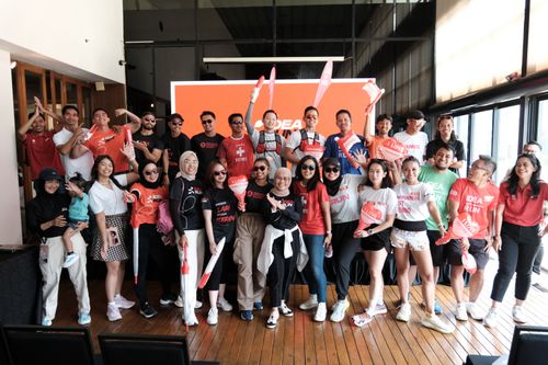 Race photo from Soft Launching Buku "Enggak Lari, Enggak Keren" & IdeaRun