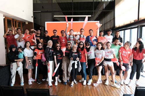 Race photo from Soft Launching Buku "Enggak Lari, Enggak Keren" & IdeaRun