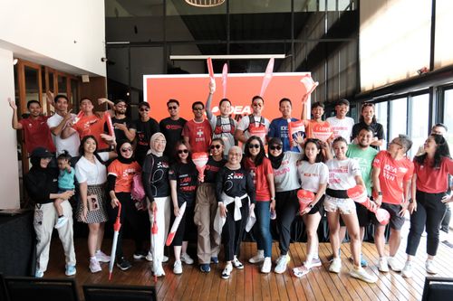 Race photo from Soft Launching Buku "Enggak Lari, Enggak Keren" & IdeaRun