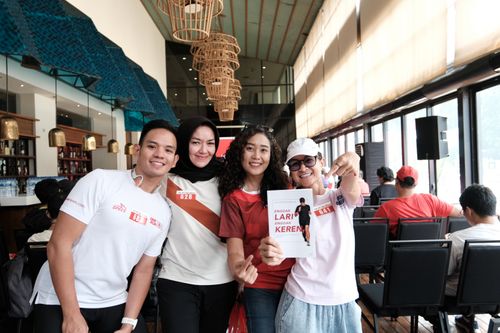 Race photo from Soft Launching Buku "Enggak Lari, Enggak Keren" & IdeaRun
