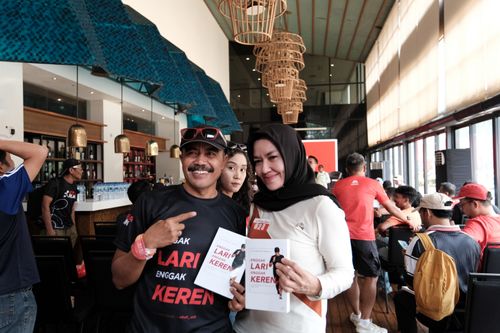 Race photo from Soft Launching Buku "Enggak Lari, Enggak Keren" & IdeaRun