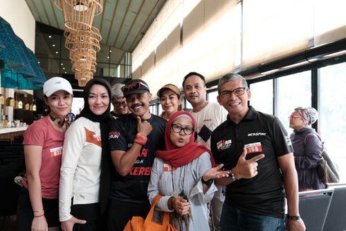 Race photo from Soft Launching Buku "Enggak Lari, Enggak Keren" & IdeaRun
