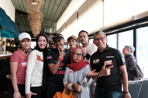 Race photo from Soft Launching Buku "Enggak Lari, Enggak Keren" & IdeaRun