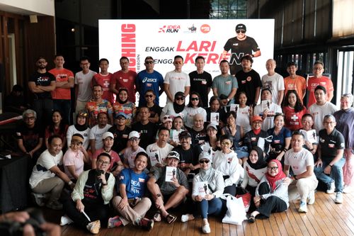 Race photo from Soft Launching Buku "Enggak Lari, Enggak Keren" & IdeaRun