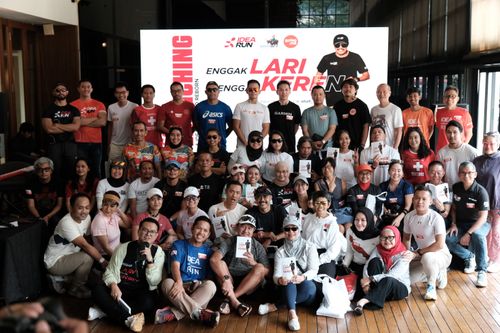 Race photo from Soft Launching Buku "Enggak Lari, Enggak Keren" & IdeaRun