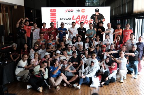 Race photo from Soft Launching Buku "Enggak Lari, Enggak Keren" & IdeaRun