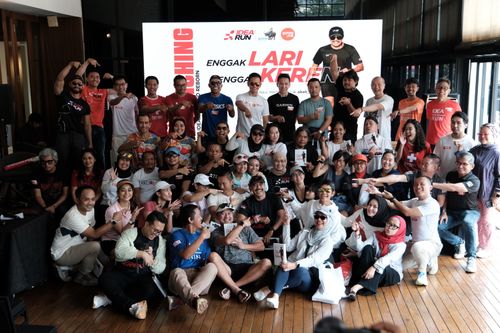 Race photo from Soft Launching Buku "Enggak Lari, Enggak Keren" & IdeaRun