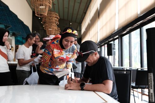 Race photo from Soft Launching Buku "Enggak Lari, Enggak Keren" & IdeaRun