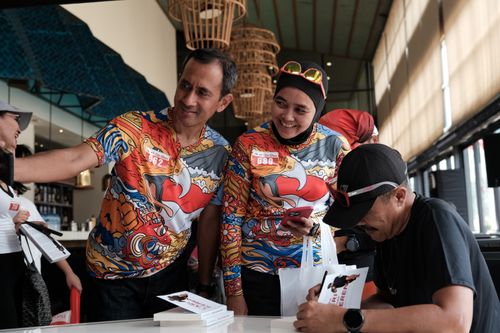 Race photo from Soft Launching Buku "Enggak Lari, Enggak Keren" & IdeaRun
