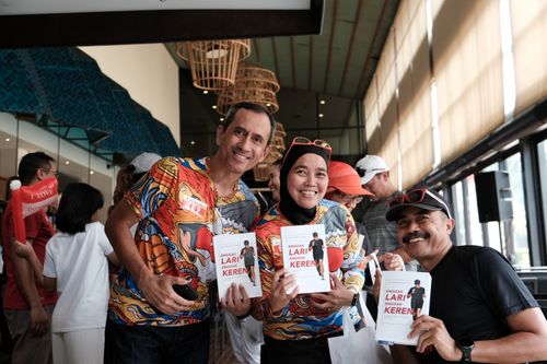 Race photo from Soft Launching Buku "Enggak Lari, Enggak Keren" & IdeaRun