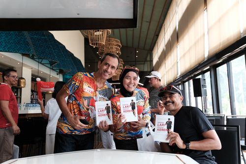 Race photo from Soft Launching Buku "Enggak Lari, Enggak Keren" & IdeaRun
