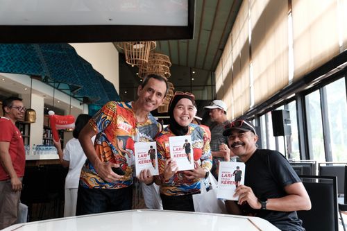 Race photo from Soft Launching Buku "Enggak Lari, Enggak Keren" & IdeaRun