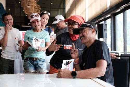 Race photo from Soft Launching Buku "Enggak Lari, Enggak Keren" & IdeaRun