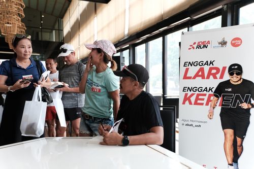 Race photo from Soft Launching Buku "Enggak Lari, Enggak Keren" & IdeaRun