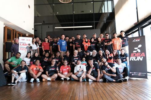 Race photo from Soft Launching Buku "Enggak Lari, Enggak Keren" & IdeaRun