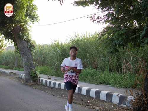 Race photo from Kediri Half Marathon 2024