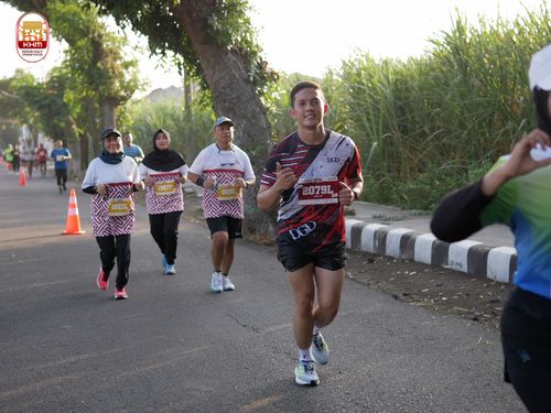 Race photo from Kediri Half Marathon 2024