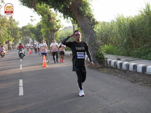 Race photo from Kediri Half Marathon 2024