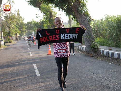 Race photo from Kediri Half Marathon 2024
