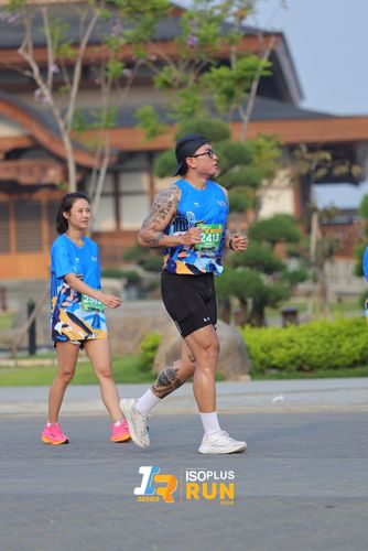 Race photo from ISOPlus Run 2024 Jakarta
