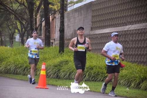 Race photo from Taman Budaya x BOGORUN 2025