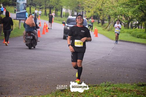 Race photo from Taman Budaya x BOGORUN 2025