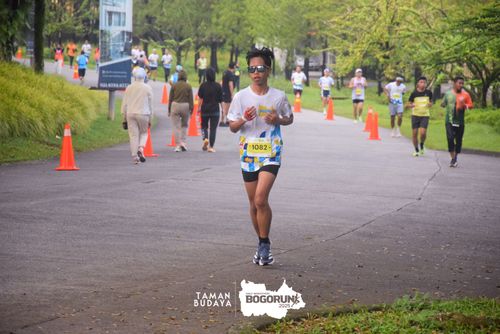 Race photo from Taman Budaya x BOGORUN 2025
