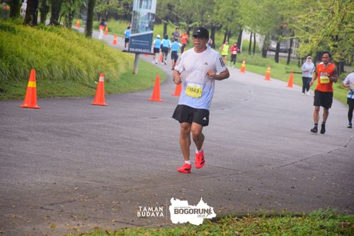 Race photo from Taman Budaya x BOGORUN 2025