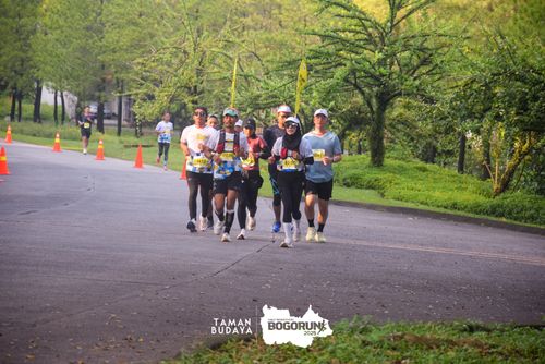 Race photo from Taman Budaya x BOGORUN 2025