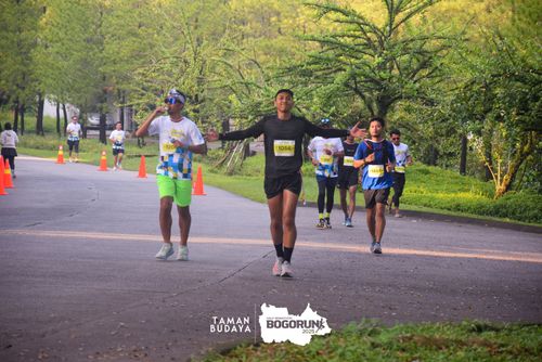 Race photo from Taman Budaya x BOGORUN 2025