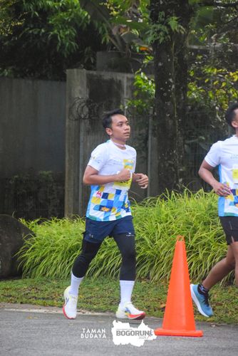 Race photo from Taman Budaya x BOGORUN 2025