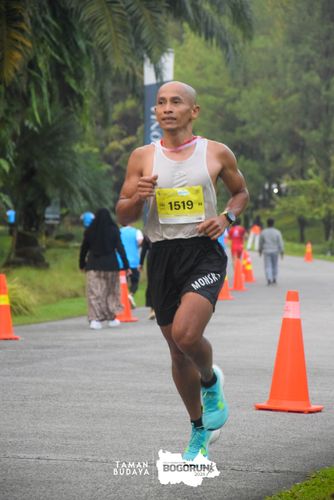 Race photo from Taman Budaya x BOGORUN 2025