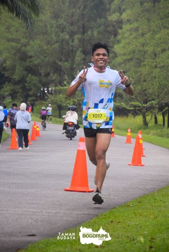 Race photo from Taman Budaya x BOGORUN 2025