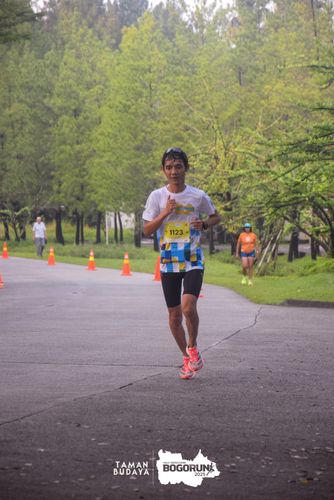 Race photo from Taman Budaya x BOGORUN 2025