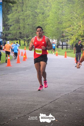 Race photo from Taman Budaya x BOGORUN 2025