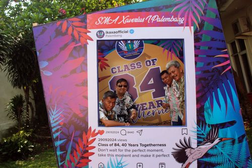 Race photo from Class of 84, 40 Years Togetherness