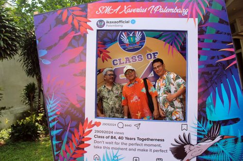 Race photo from Class of 84, 40 Years Togetherness
